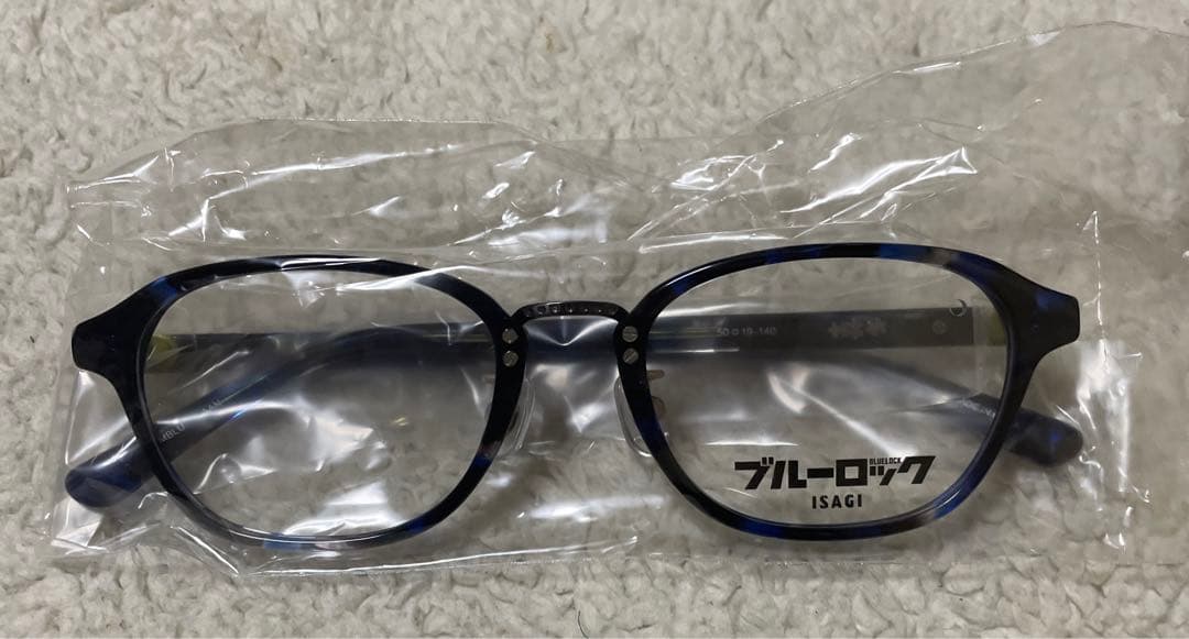 ブルーロック 潔世一 眼鏡 フレーム メガネ拭き 眼鏡市場 コラボ
