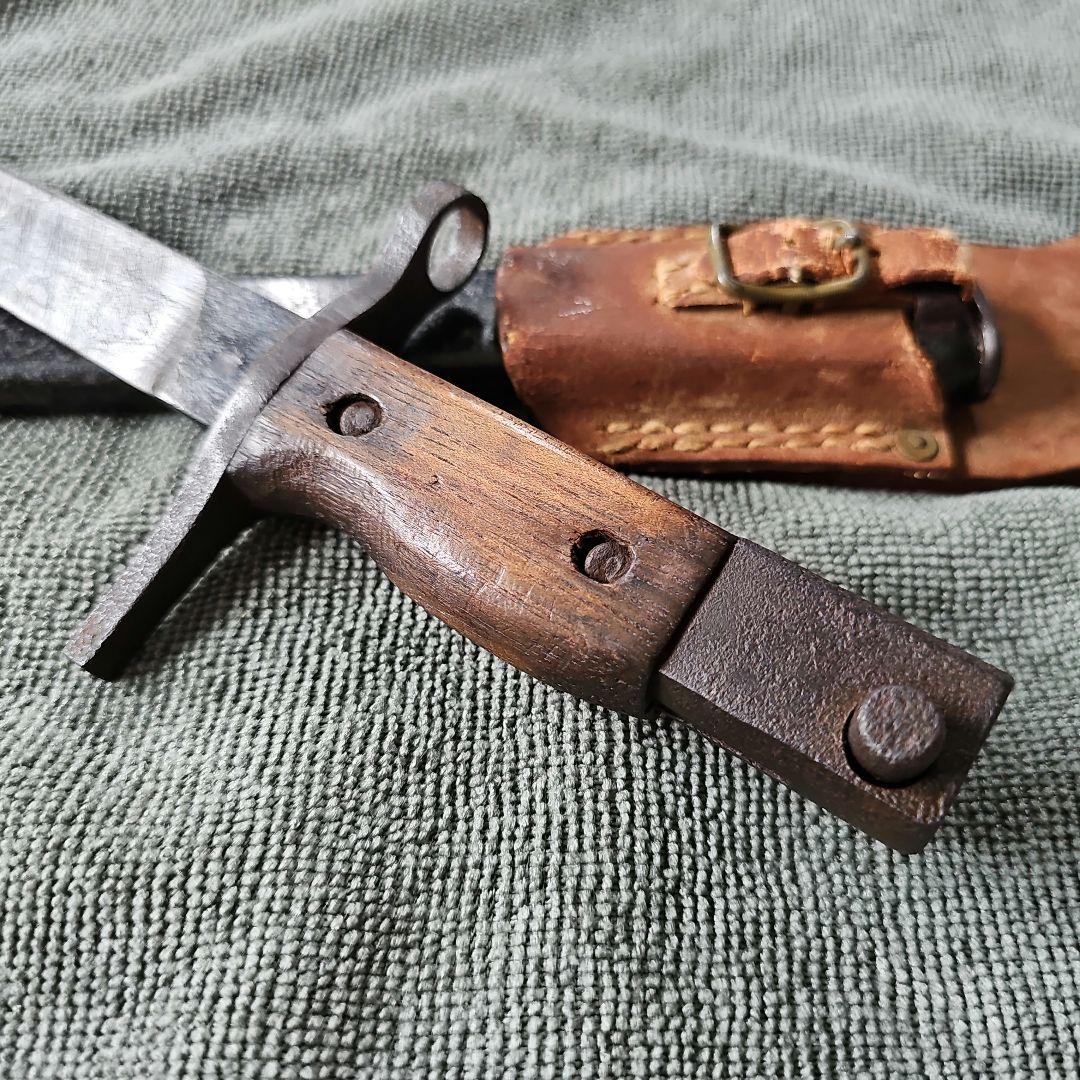 旧日本軍　三十年式銃剣　末期型　模造品