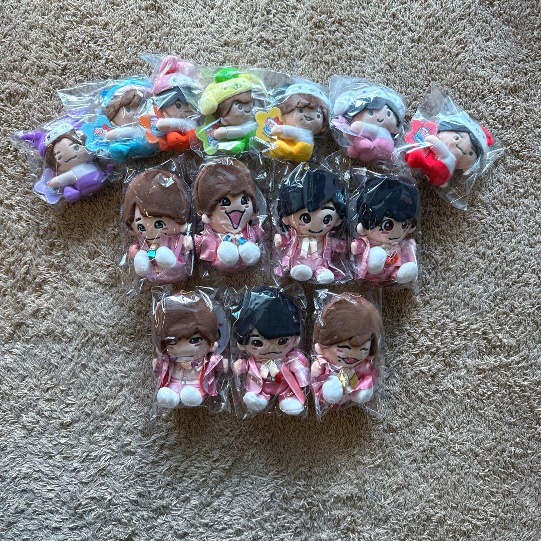 なにわ男子ちびぬいクリップマスコットまとめ売り