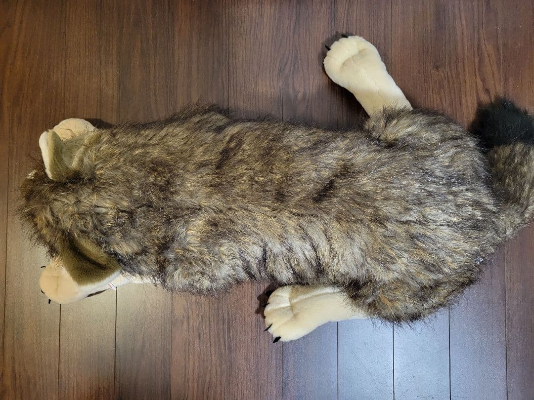 WILD REPUBLIC オオカミ ぬいぐるみ 大きめ