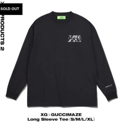 完売品　XG　ロング Tシャツ　ロンT　Lサイズ　グッズ　スリーブ