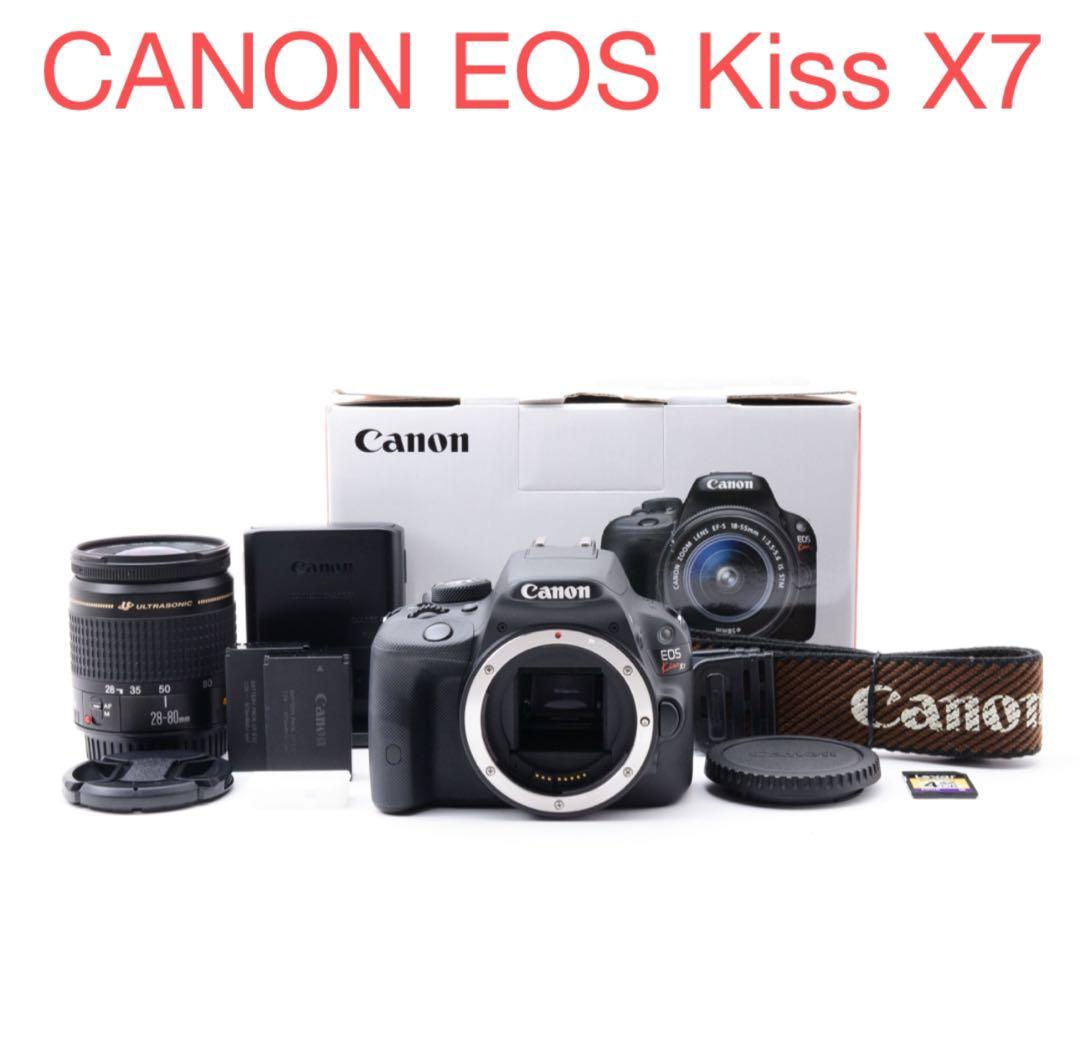 デジタル 一眼レフ Canon Eos Kiss X7セット
