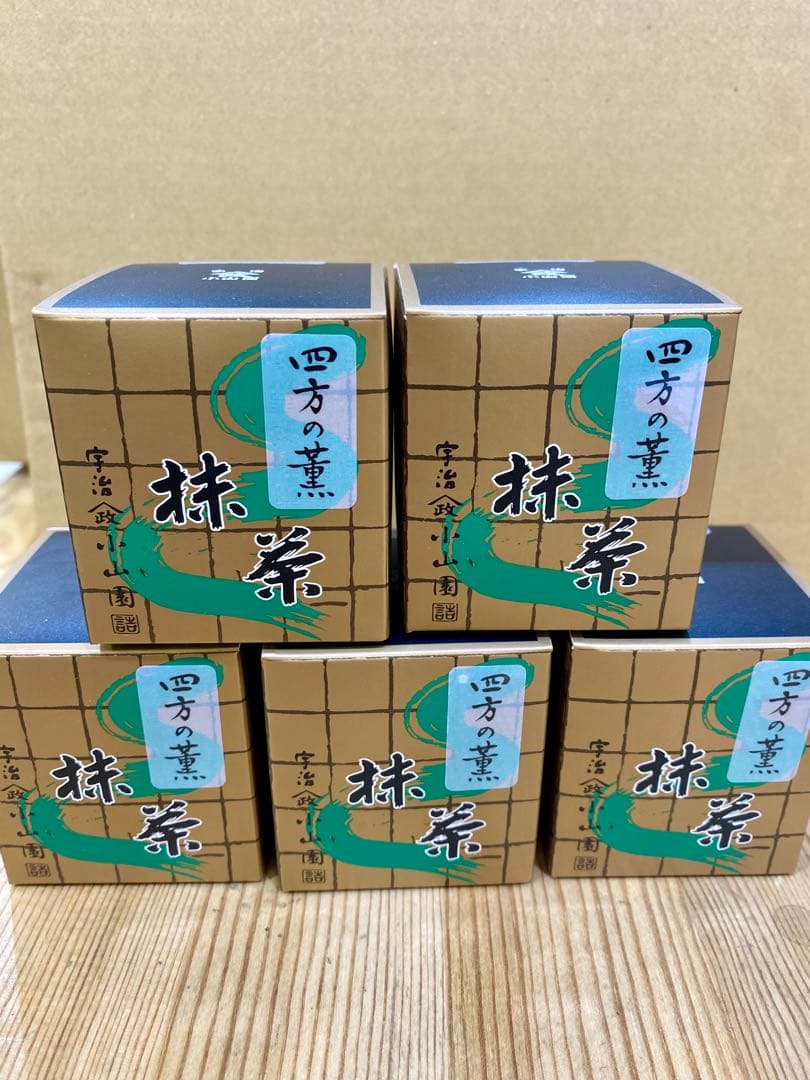 京都 宇治 抹茶 山政小山園 四方の薫 30g 5箱セット
