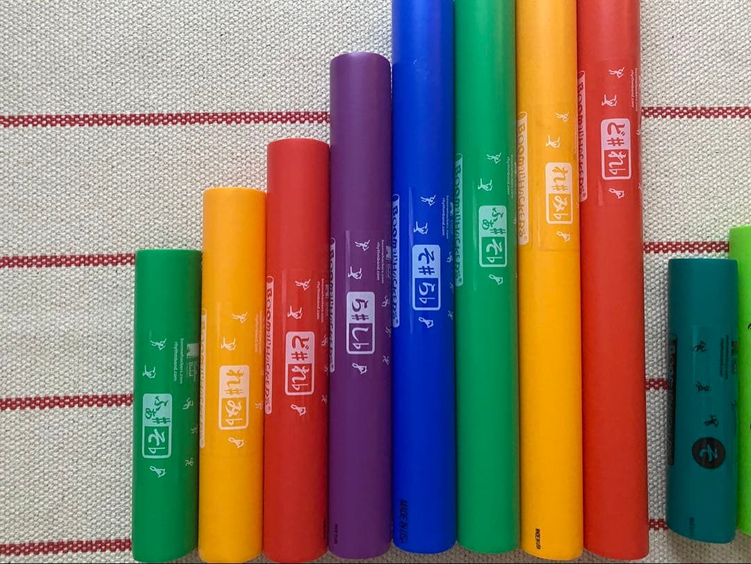 Boomwhackers】ドレミパイプ多色打楽器20音