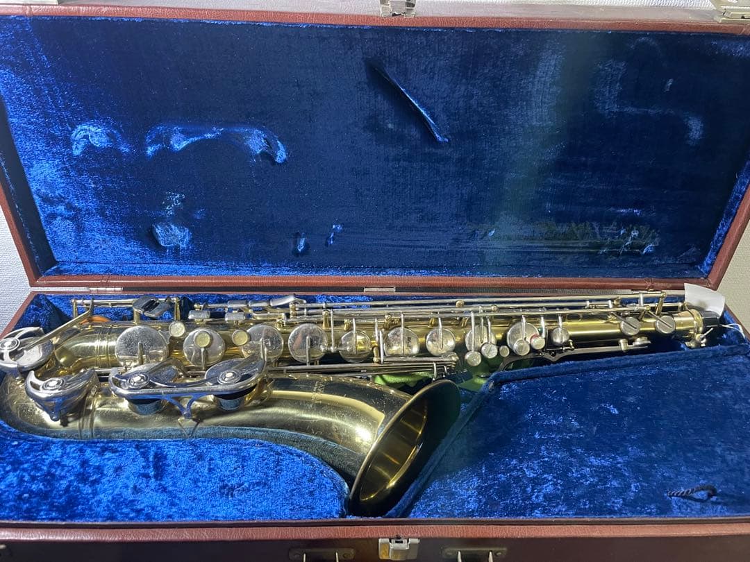 KAWAI/ドイツB&S製 テナーサックス ハードケース付□