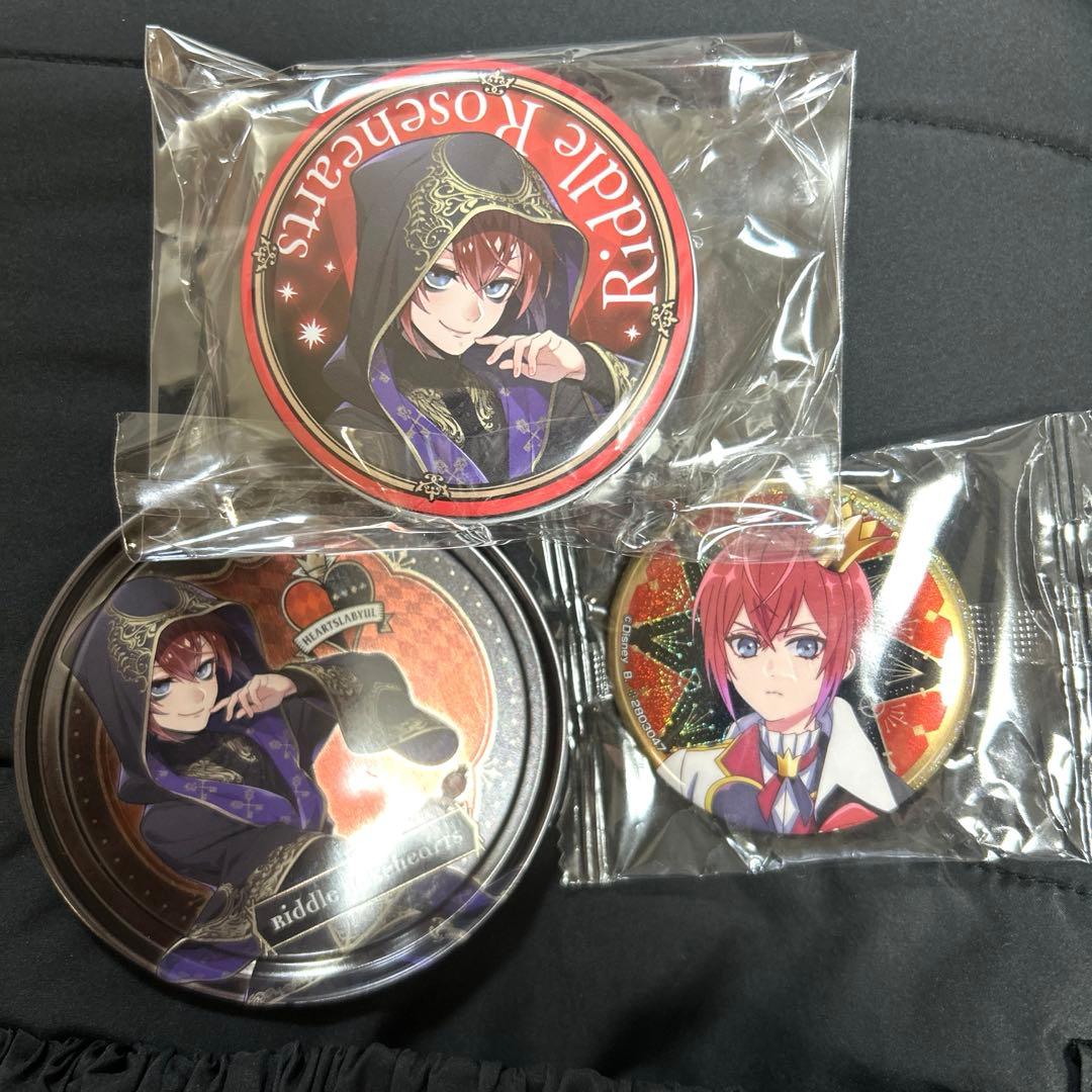 ツイステ リドル リドル・ローズハート 缶バ カプ缶 - メルカリ