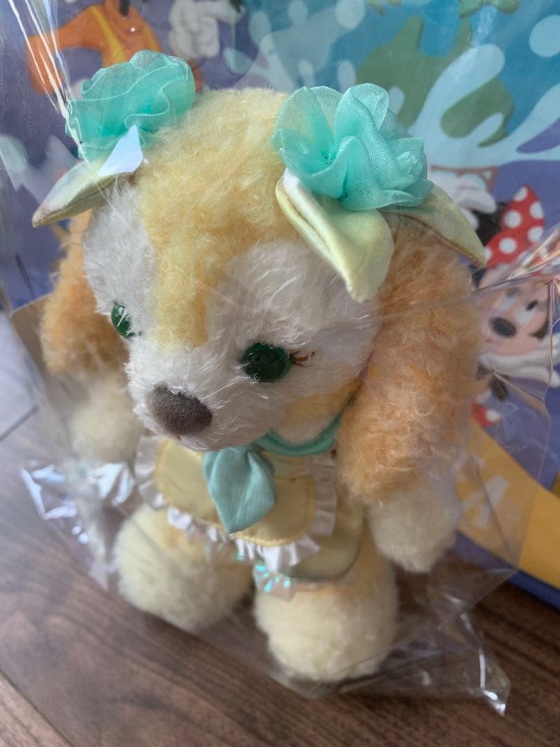 ディズニー　カラフルハピネス20周年 バケパ　ポージープラッシー クッキーアン