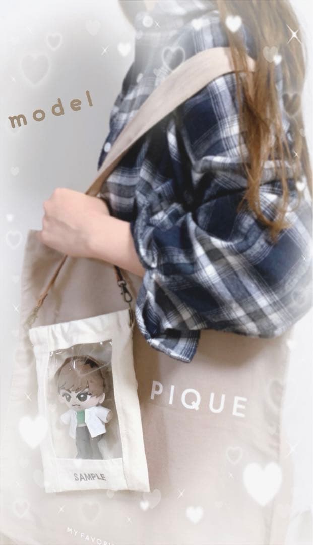 オーダー　♡ぬいポーチ♡ オリジナル刺繍入ります　なにわ男子Man