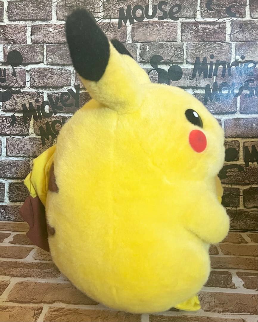 希少 ポケモン 明治 カール懸賞当選品　ピカチュウおしゃべり貯金箱　等身大