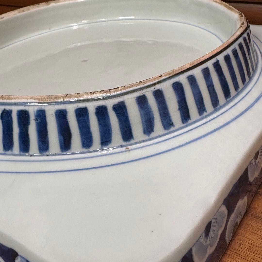 江戸時代 古伊万里 鍋島 赤絵 皿