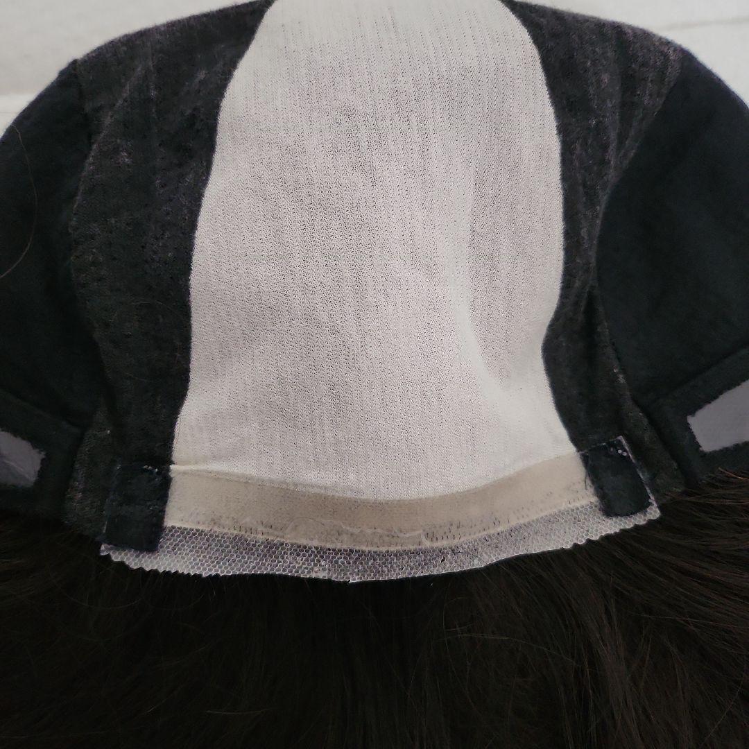 【mi】即日発送　人毛　ダークブラウン ショート　Sサイズ