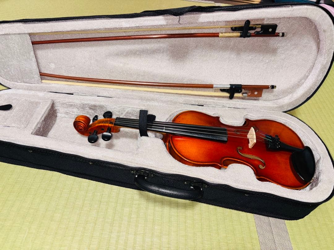 1/4 バイオリン　スズキ　No.300 1978年　弓2本付き