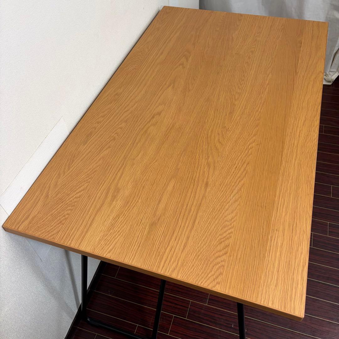 無印 折りたたみテーブル オーク材 ダイニングテーブル ワークテーブル 作業台