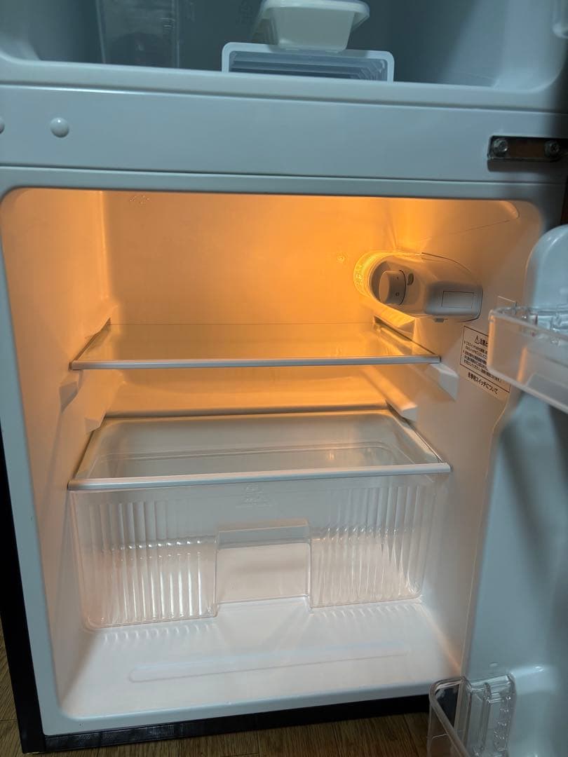 【えーぱんだ】COMFEE' 冷蔵庫 90L 2ドア 黒