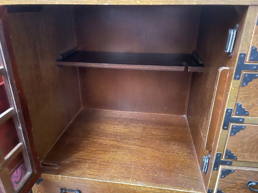 ミニ箪笥 タンス 昭和レトロアンティーク ビンテージ 古道具 木製 小物入れ