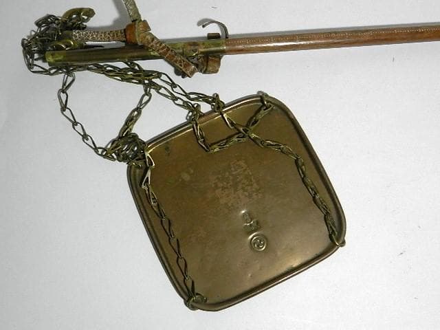 重さの単位が匁（もんめ）貫（かん）の時代の竿秤（さおばかり