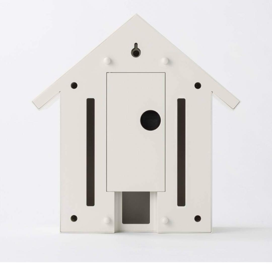 【新品未開封】無印良品 鳩時計・大 MUJI掛置時計・ホワイト