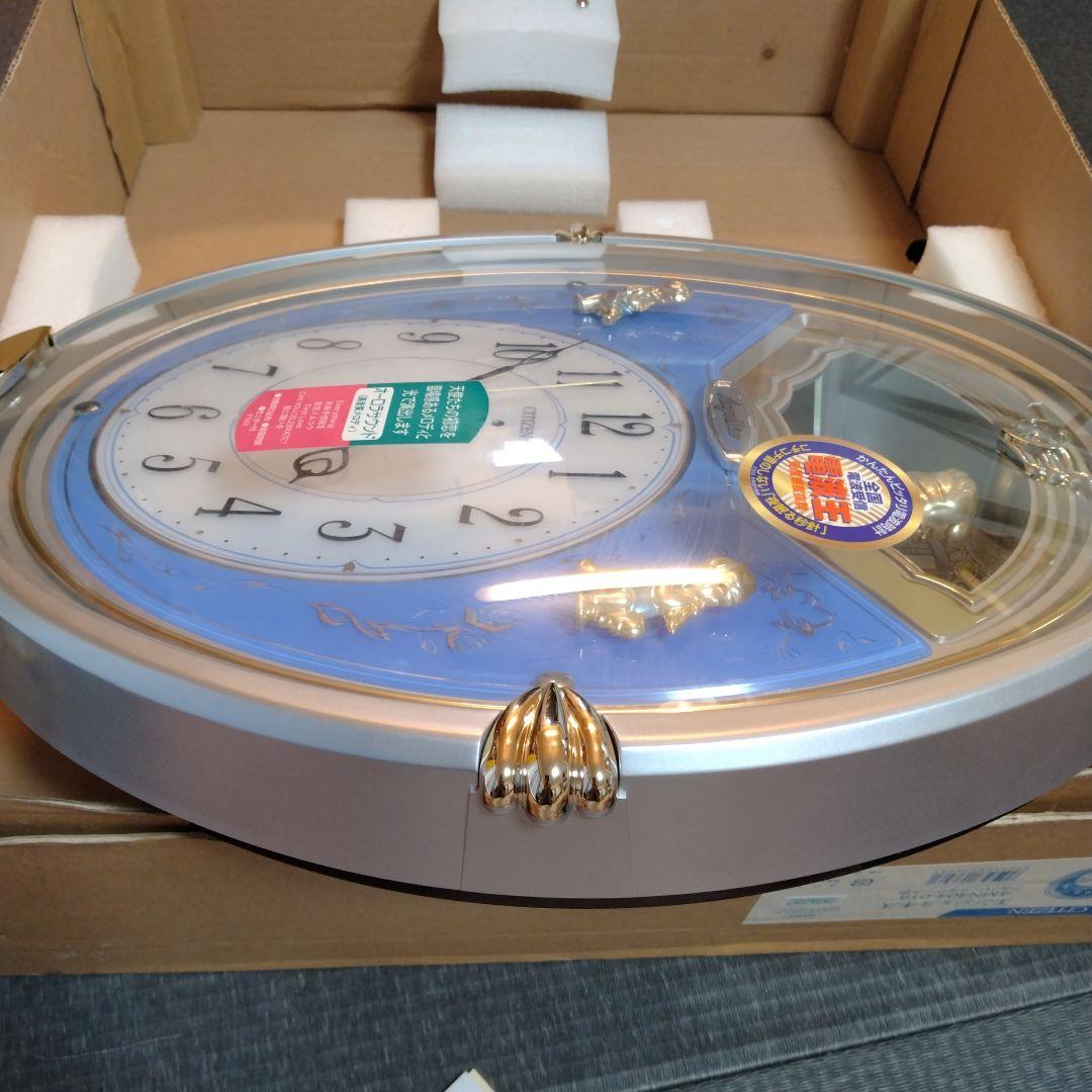 ✨️未使用級✨️ シチズン エンジェルキス 電波掛け時計 6曲入り 4MN404