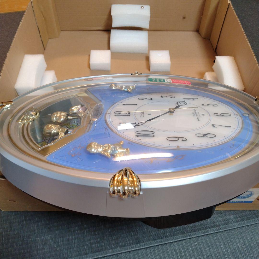 ✨️未使用級✨️ シチズン エンジェルキス 電波掛け時計 6曲入り 4MN404