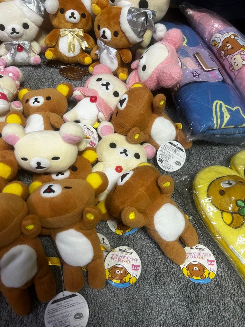 【大量まとめ売り】リラックマ ぬいぐるみ＆グッズセット タグ付き・レアあり