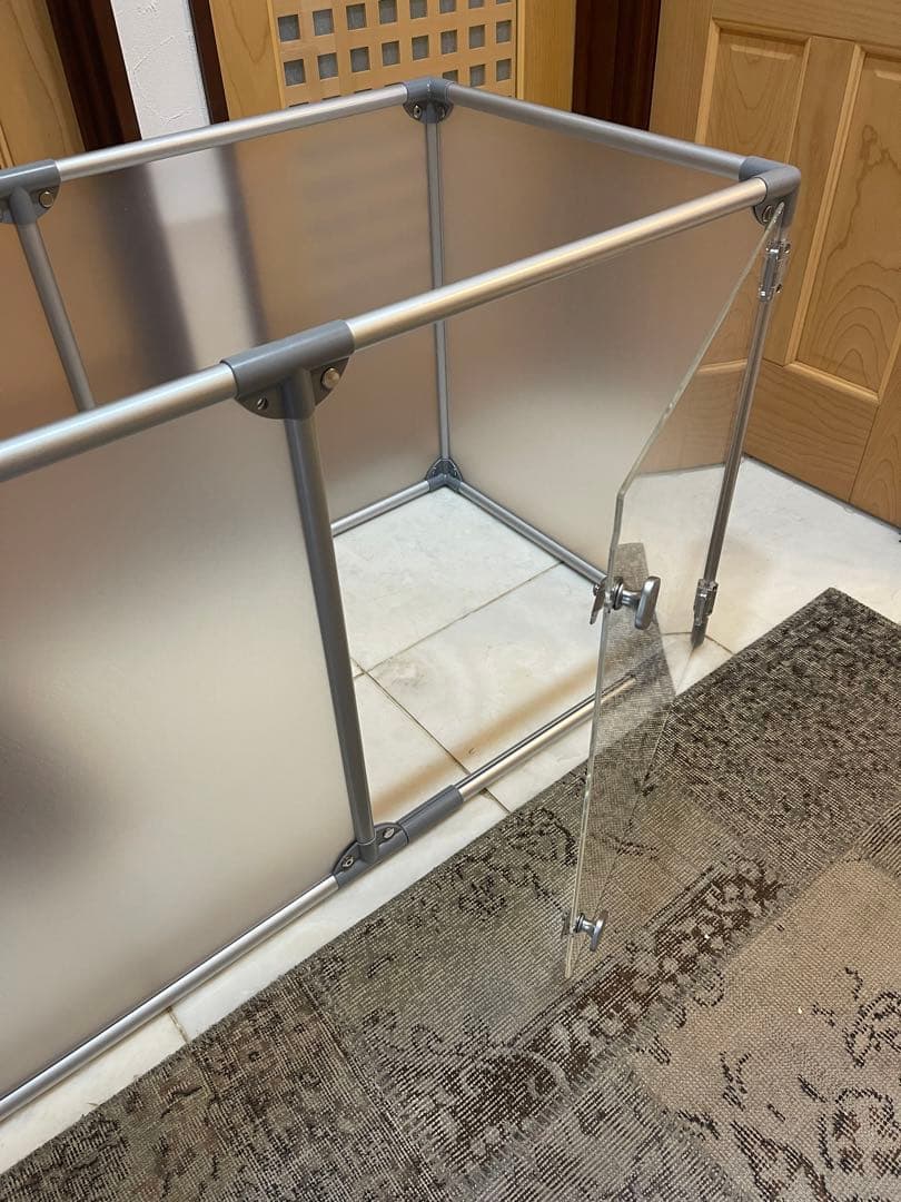 THE ROOM(ペットサークル) シルバー 犬猫 - メルカリ