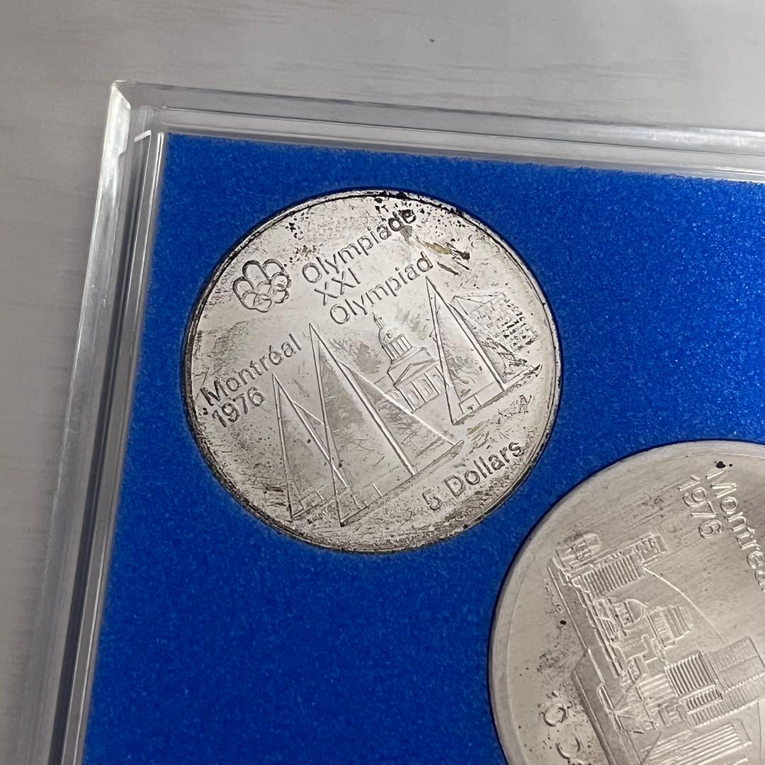 モントリオールオリンピック記念銀貨4枚セット - メルカリ