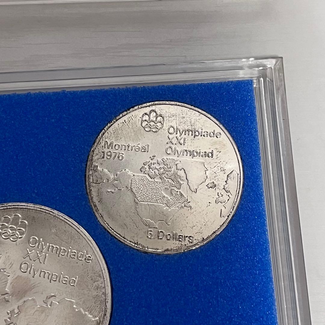 モントリオールオリンピック記念銀貨4枚セット - メルカリ