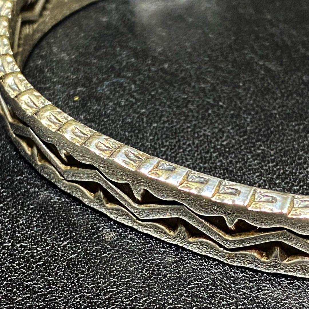 SUNSHINE REEVES 4面スタンプ バングル