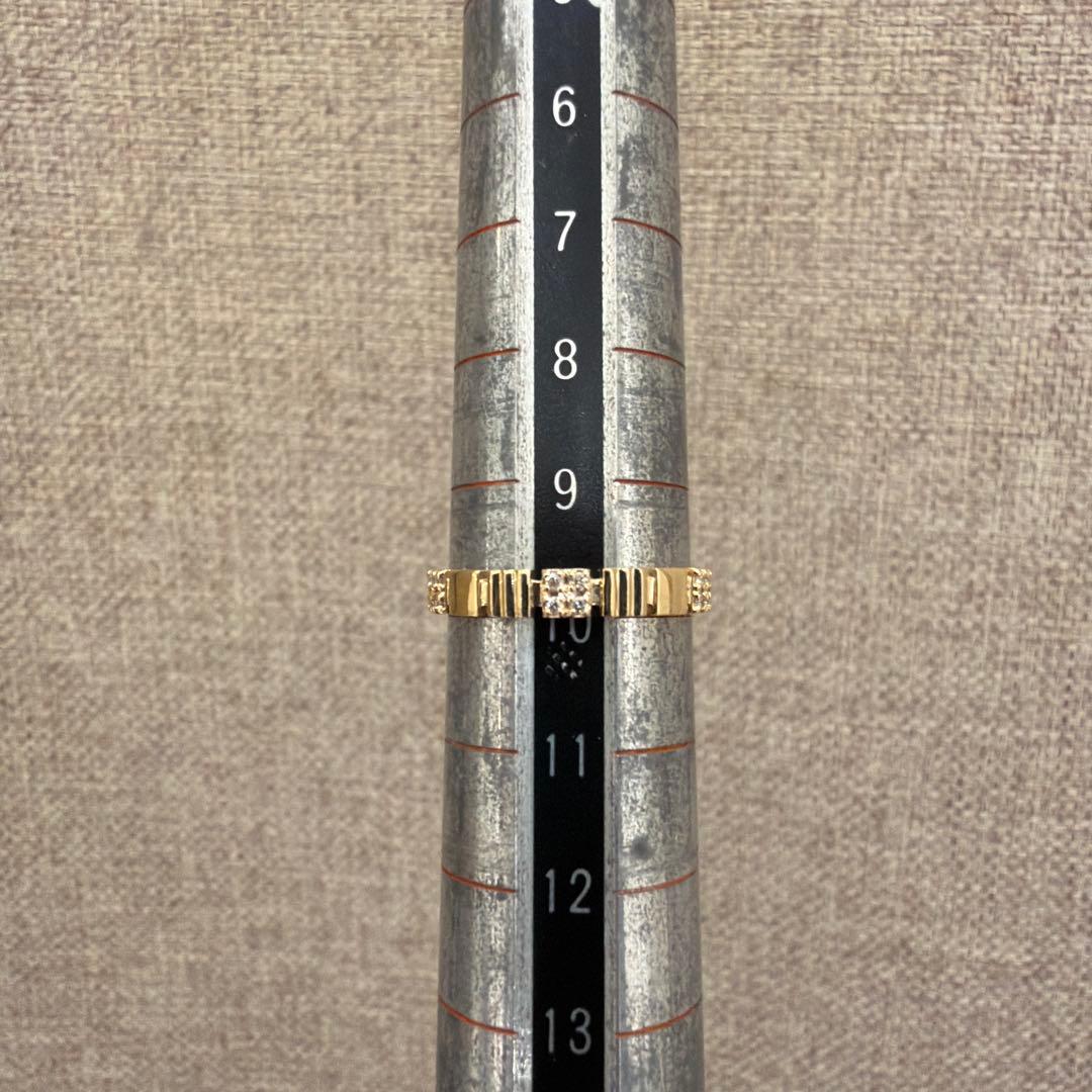 COCOSHNIK k10ダイヤモンドリング