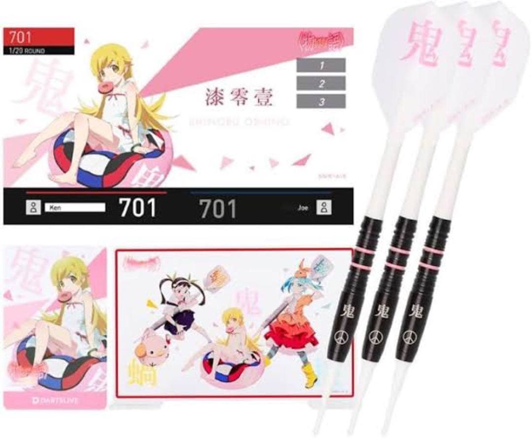 【新品未開封】物語シリーズ ダーツセット 忍野忍ver