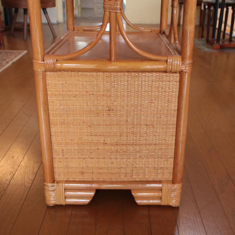 ラタン製ラック オープンラック 籐家具 棚 ナチュラル 214-1333 - メルカリ