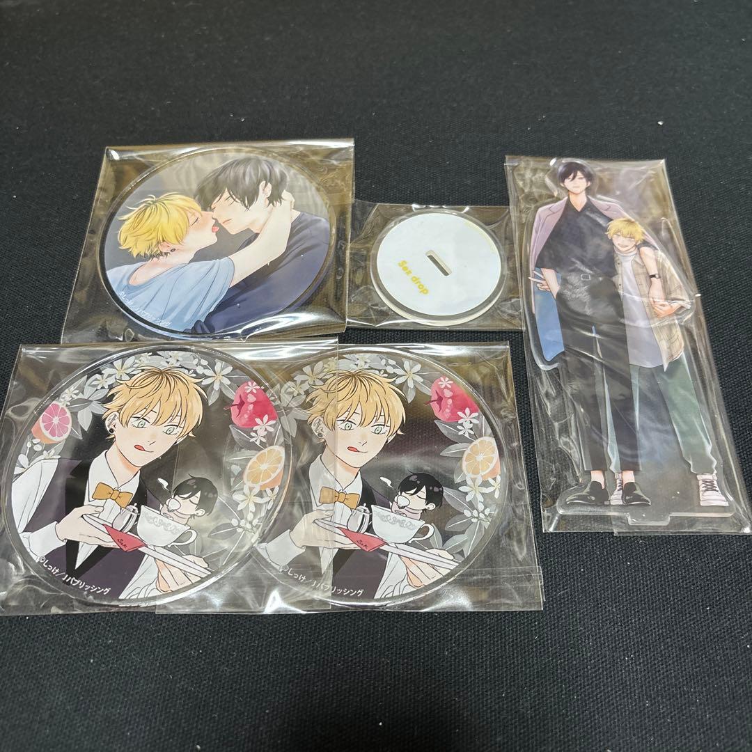 セックスドロップ しっけ アクリルコースター アクリルスタンド - メルカリ