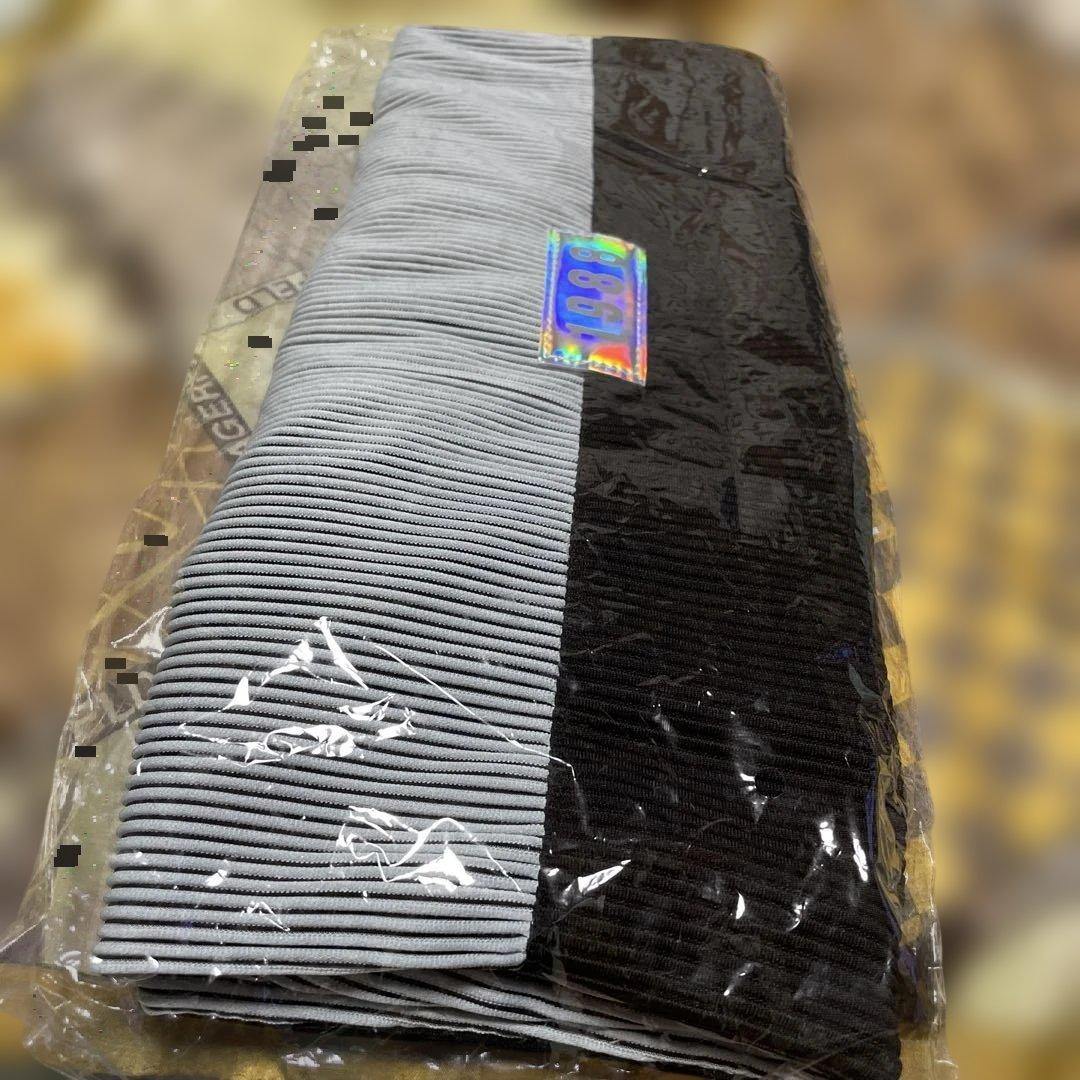 未開封 男闘呼組 ニット風1988 ショルダートートバッグ（灰色/黒色）