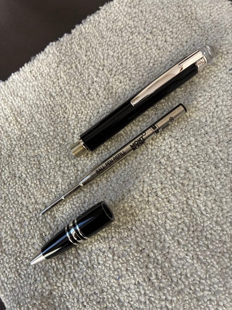 H*3様 ◾️プラチナ美品◾️モンブランスターウォーカーボールペン◾️ミッドナイ