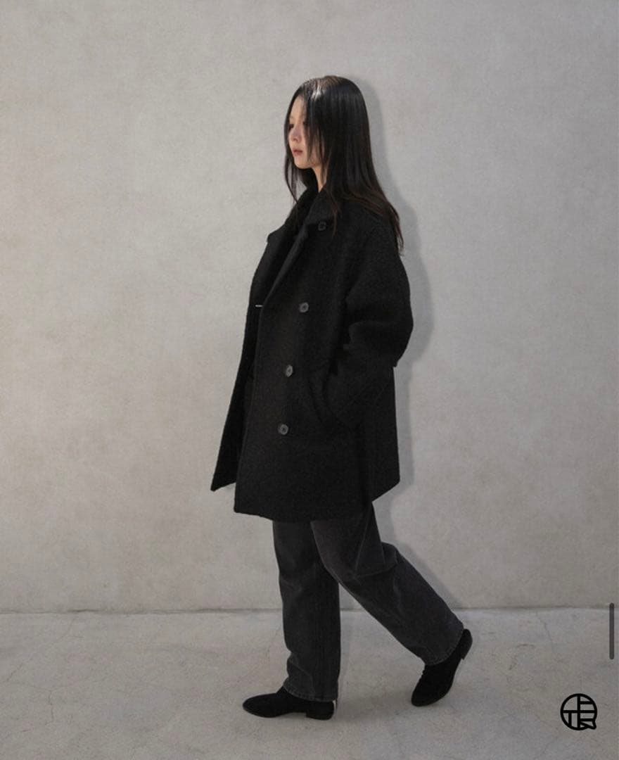 OHATORO Boucle 2way Half Coat