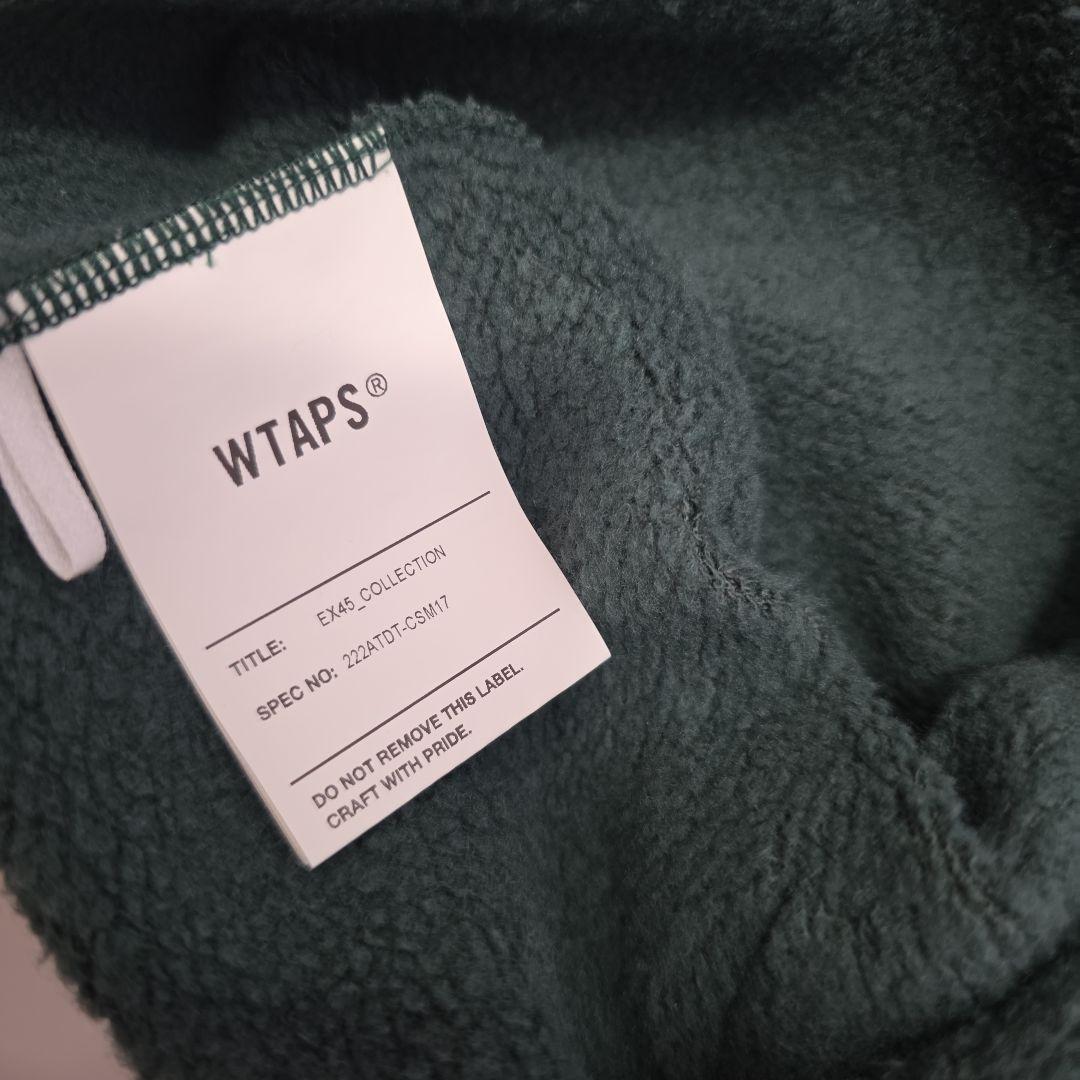 ゆ*う様 WTAPS グリーンクロスボーンフード付きパーカー サイズX 03　最