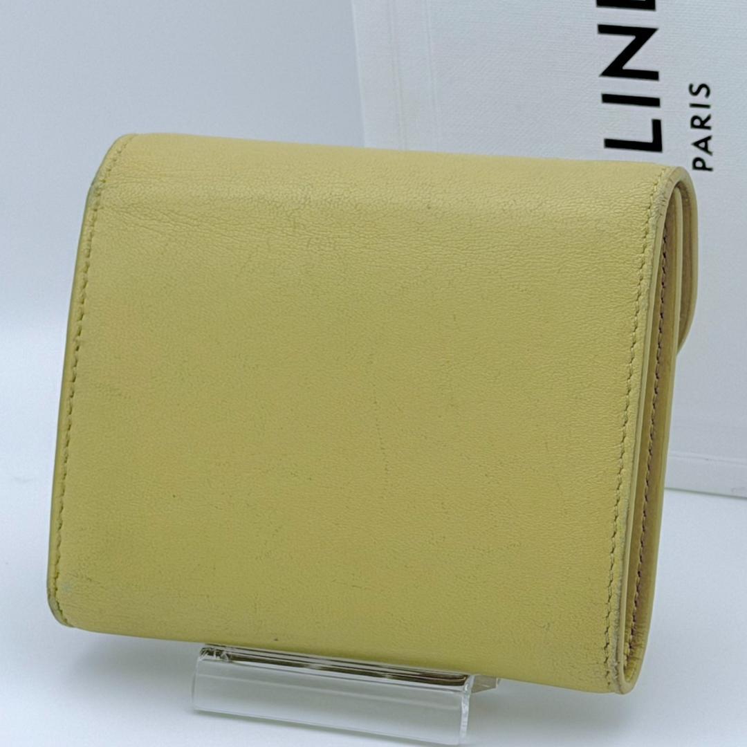 CELINE セリーヌ トリオンフ スモール フラップウォレット 三つ折り財布