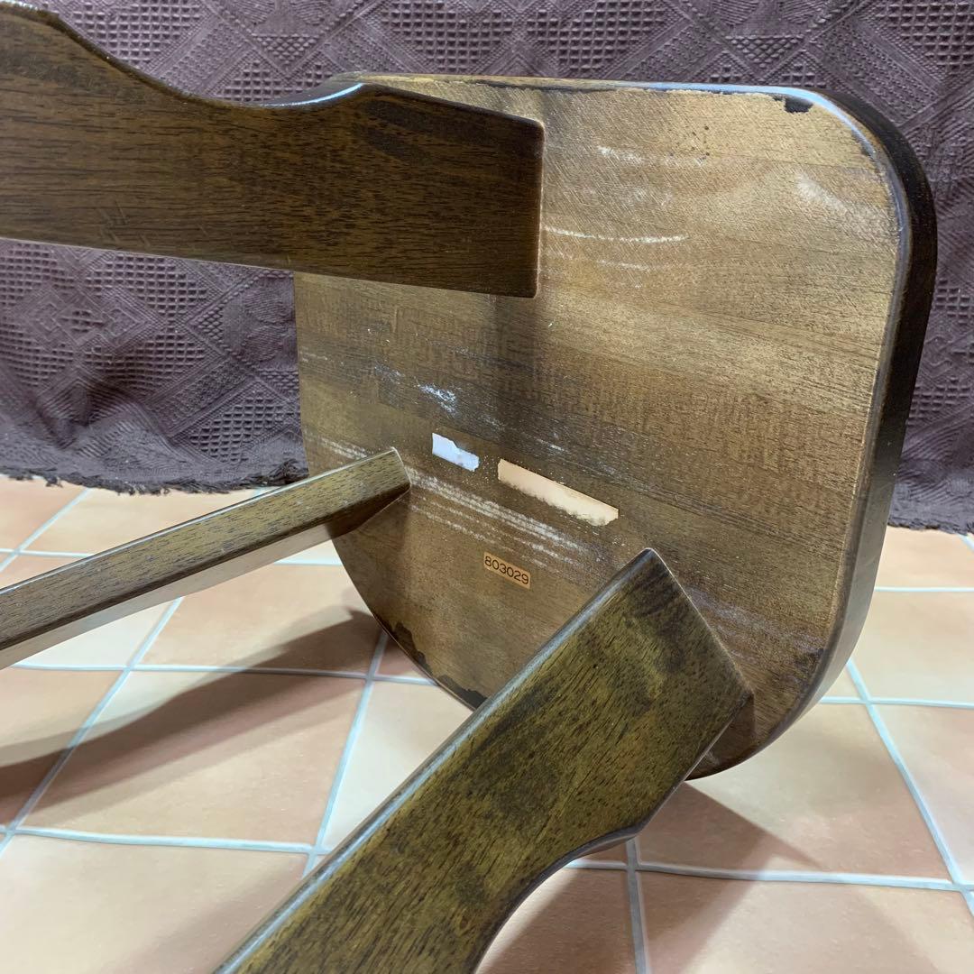 【ヴィンテージ】カリモク ルスティック ハイチェア バースツール スツール