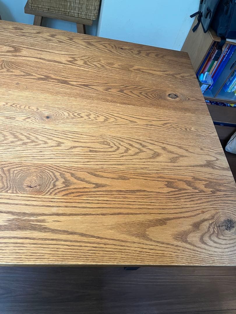 限定値引中✴︎MOMO NATURALオークダイニングテーブルVENT RECT