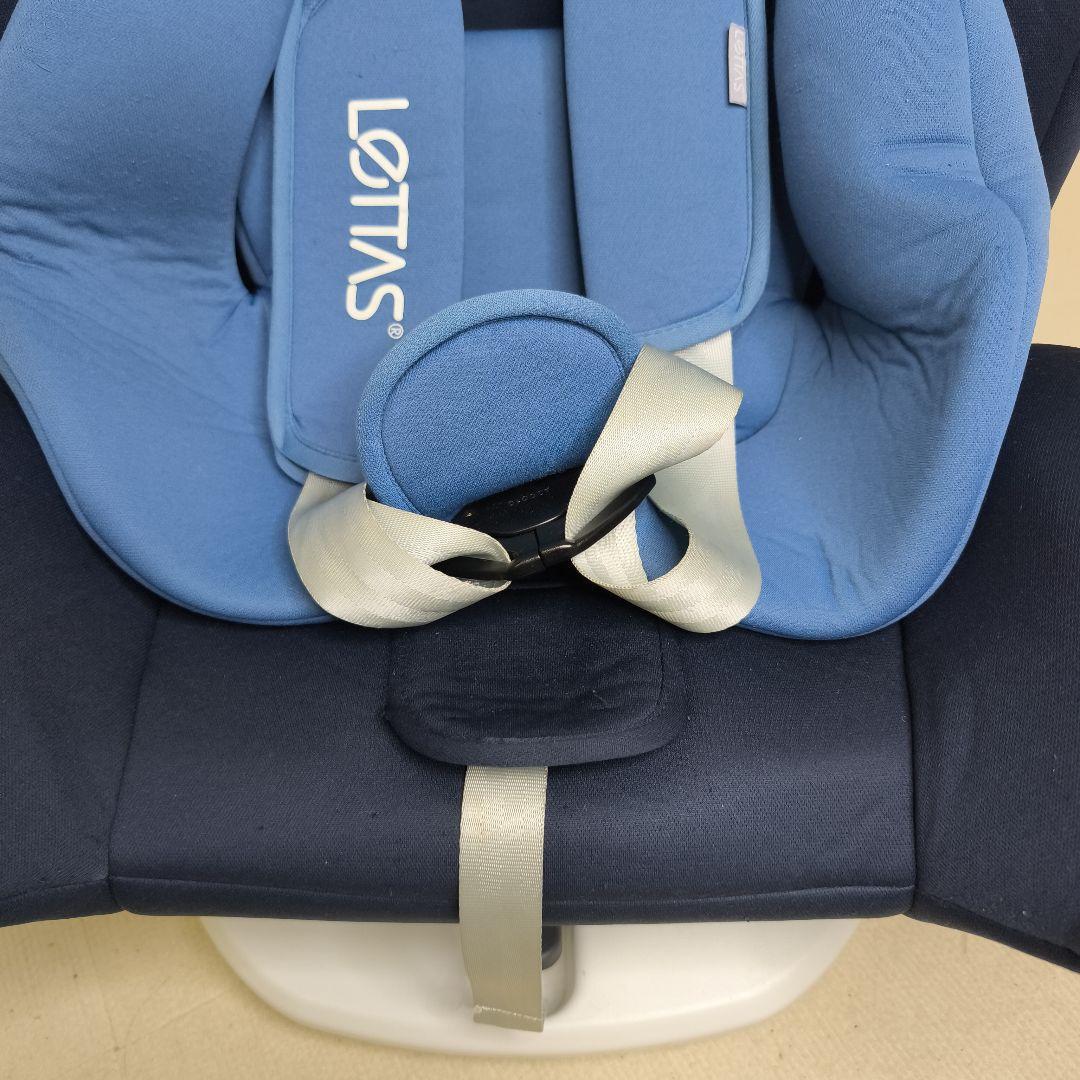 LETTAS レッタス ISOFIX チャイルドシート ブルー　ネイビー