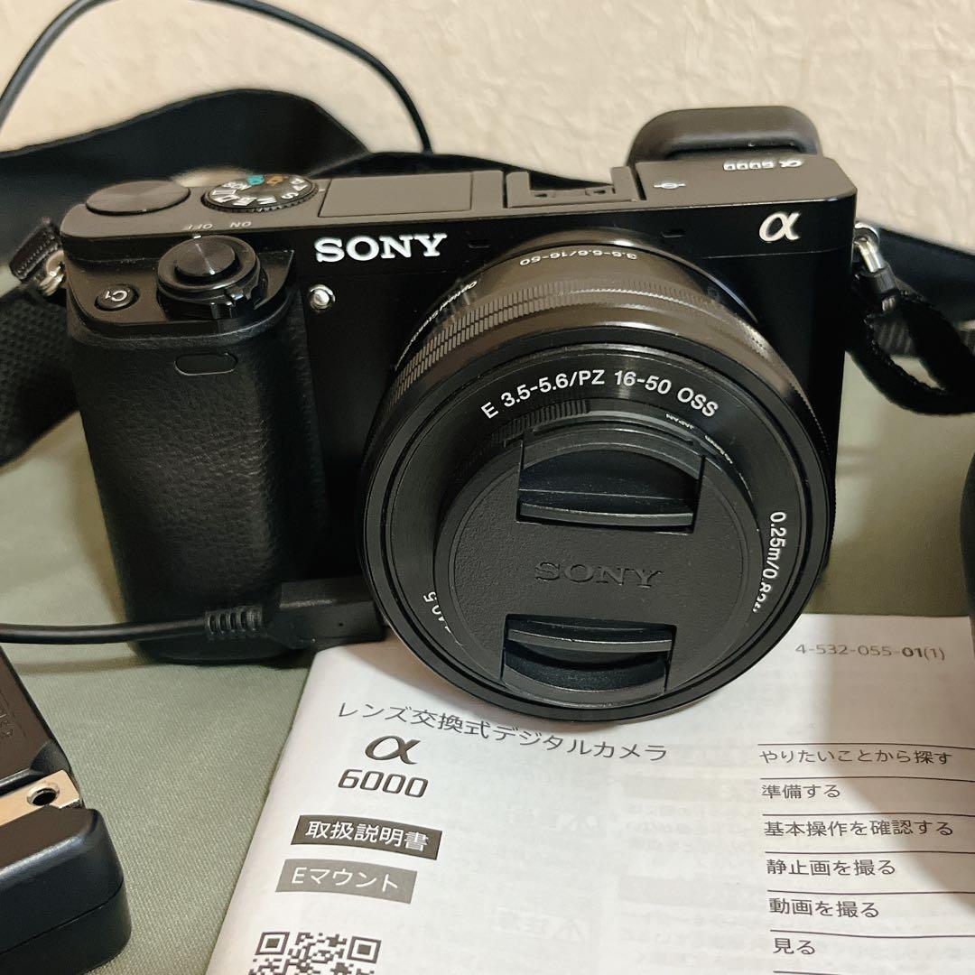 SONY α6000 ダブルズームレンズキット ILCE-6000の通販はau PAY