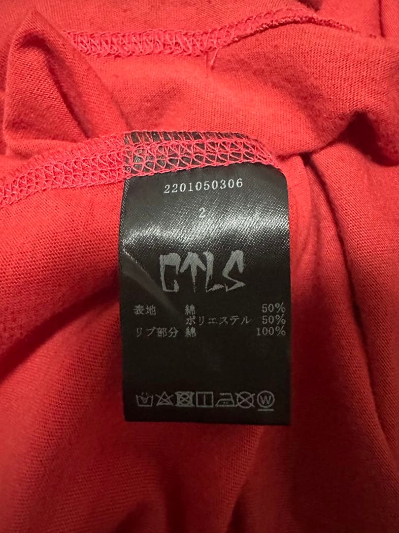 CVTVLIST L.O.C INNER TANK TOP“RED”サイズ2