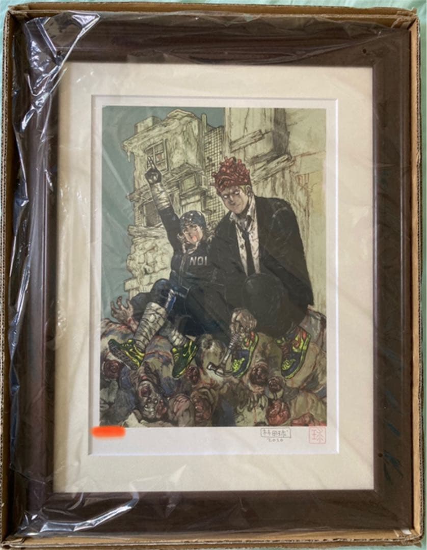 ドロヘドロ 複製原画直筆サイン入り