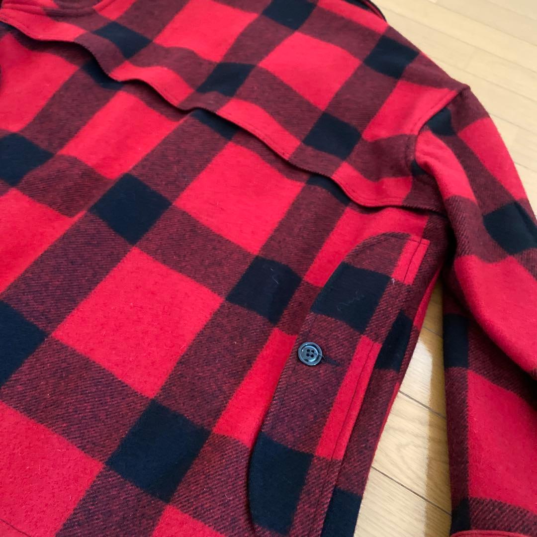s*7様 BEMIDJI ダブルマッキーノウール チェックジャケット 42