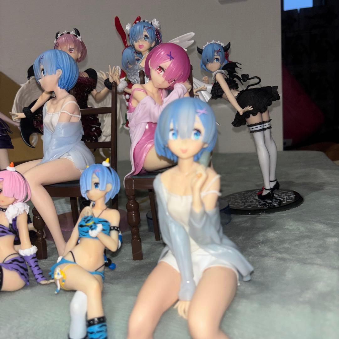 Re:ゼロから始める異世界生活 ラム レム フィギュア まとめ売り 13体