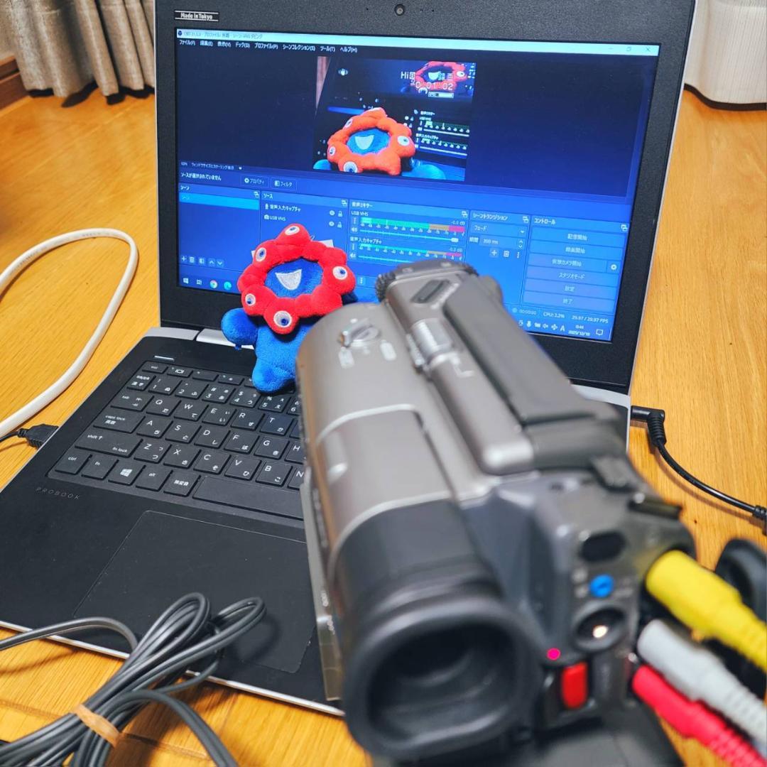 【動作確認済】SONY 高画質 8ミリ Hi8 ビデオカメラ ステーションセット