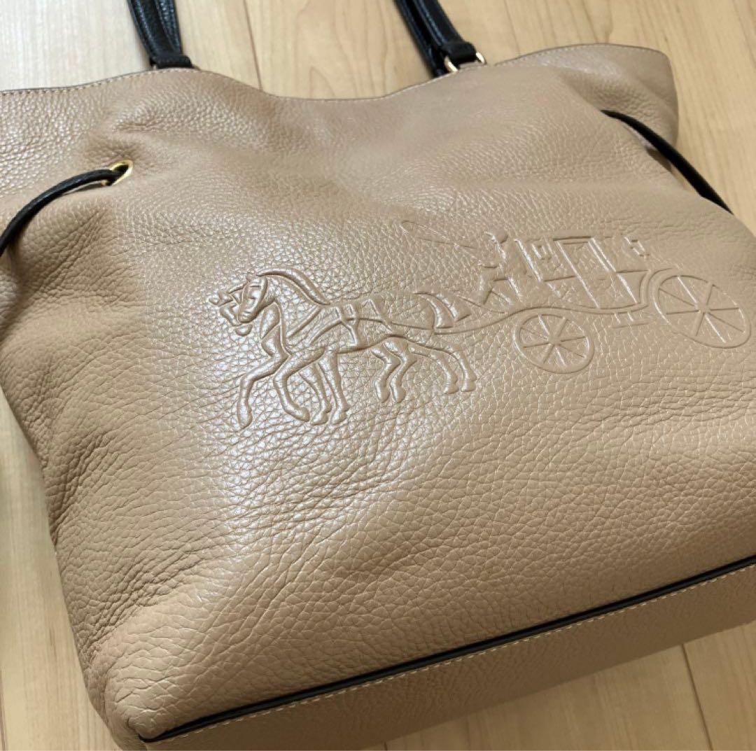 COACH コーチ ホースアンドキャリッジ アンディ トートバッグ 肩がけ A4