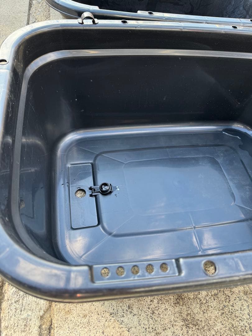 E－CON（エコン） 角型タライ ブラック 80