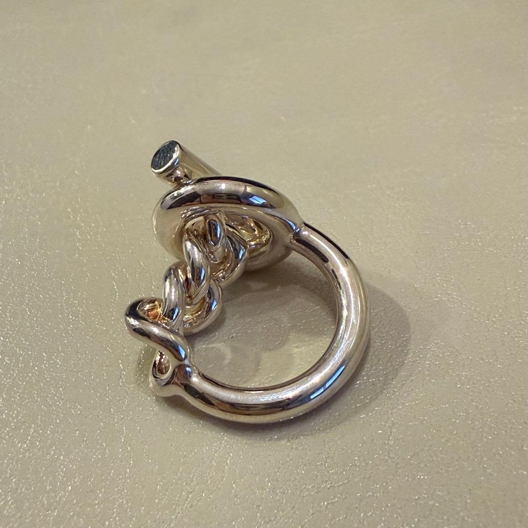 【美品】エルメス HERMES クロワゼット 52 リング 指輪 ブランド