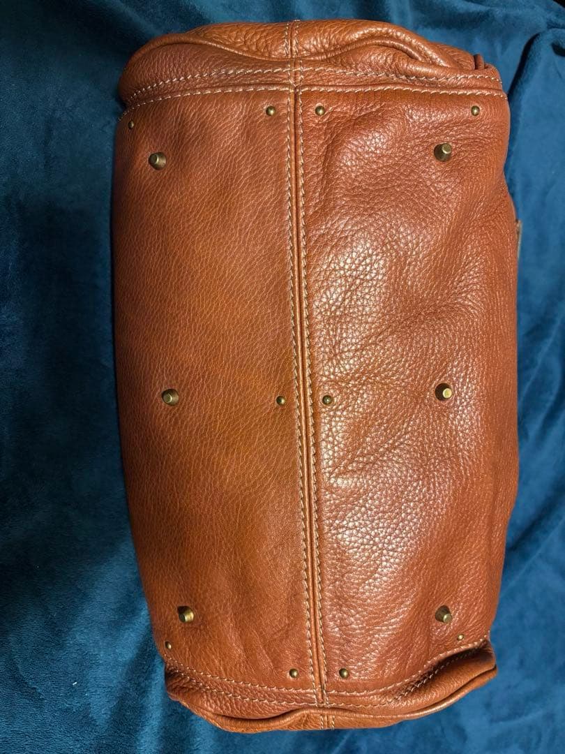 Chloé パディントン　 ブラウンレザー ハンドバッグ